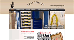 Desktop Screenshot of crateescape.com